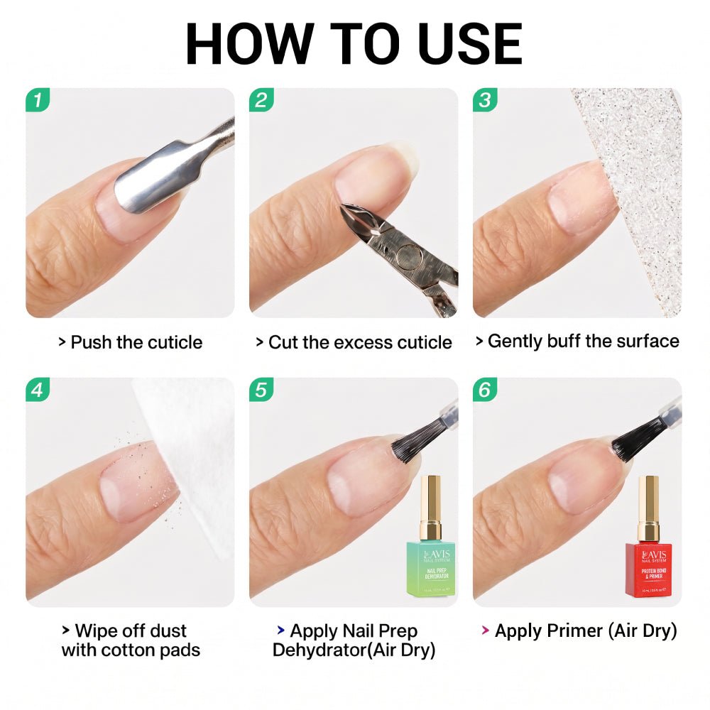 LAVIS Nail Prep Dehydrator - 0.5 oz - DTK Nail Supply