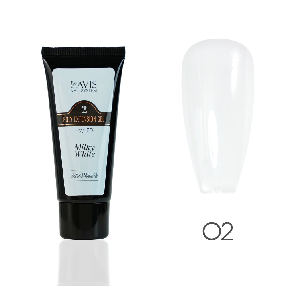 LAVIS - New Poly Extension Gel UV/LED 30ml - DTK Nail Supply