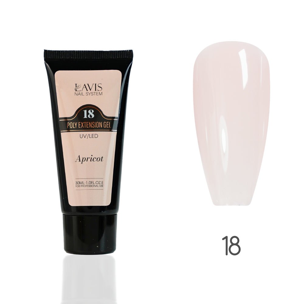 LAVIS - New Poly Extension Gel UV/LED 30ml - DTK Nail Supply