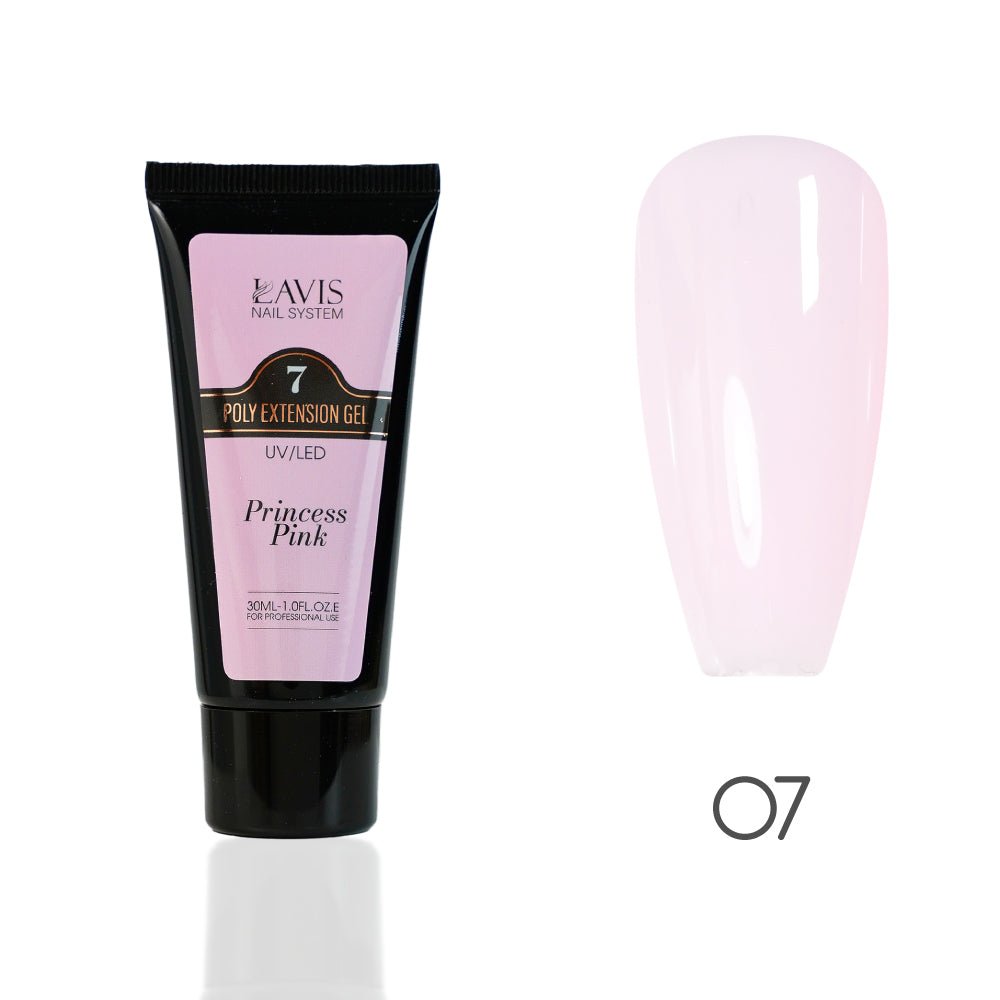 LAVIS - New Poly Extension Gel UV/LED 30ml - DTK Nail Supply