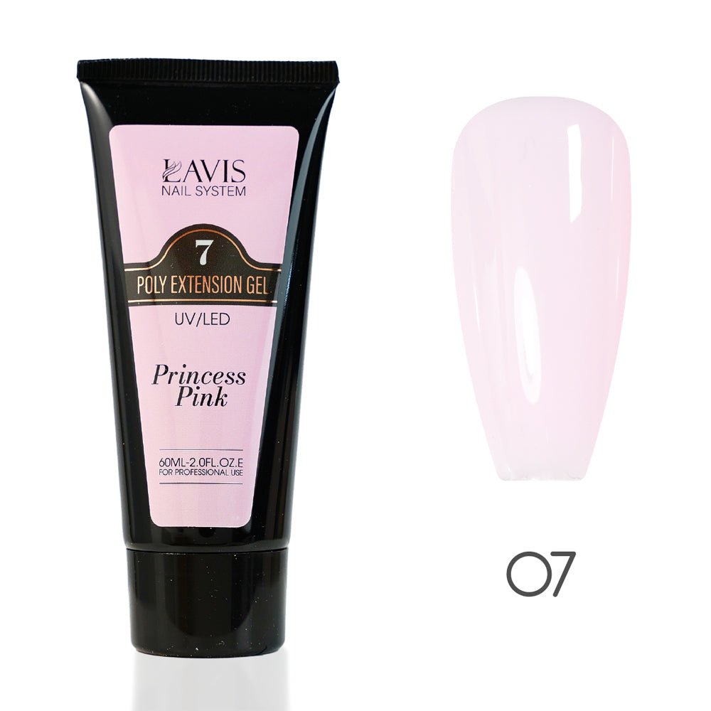 LAVIS - New Poly Extension Gel UV/LED 60ml - DTK Nail Supply