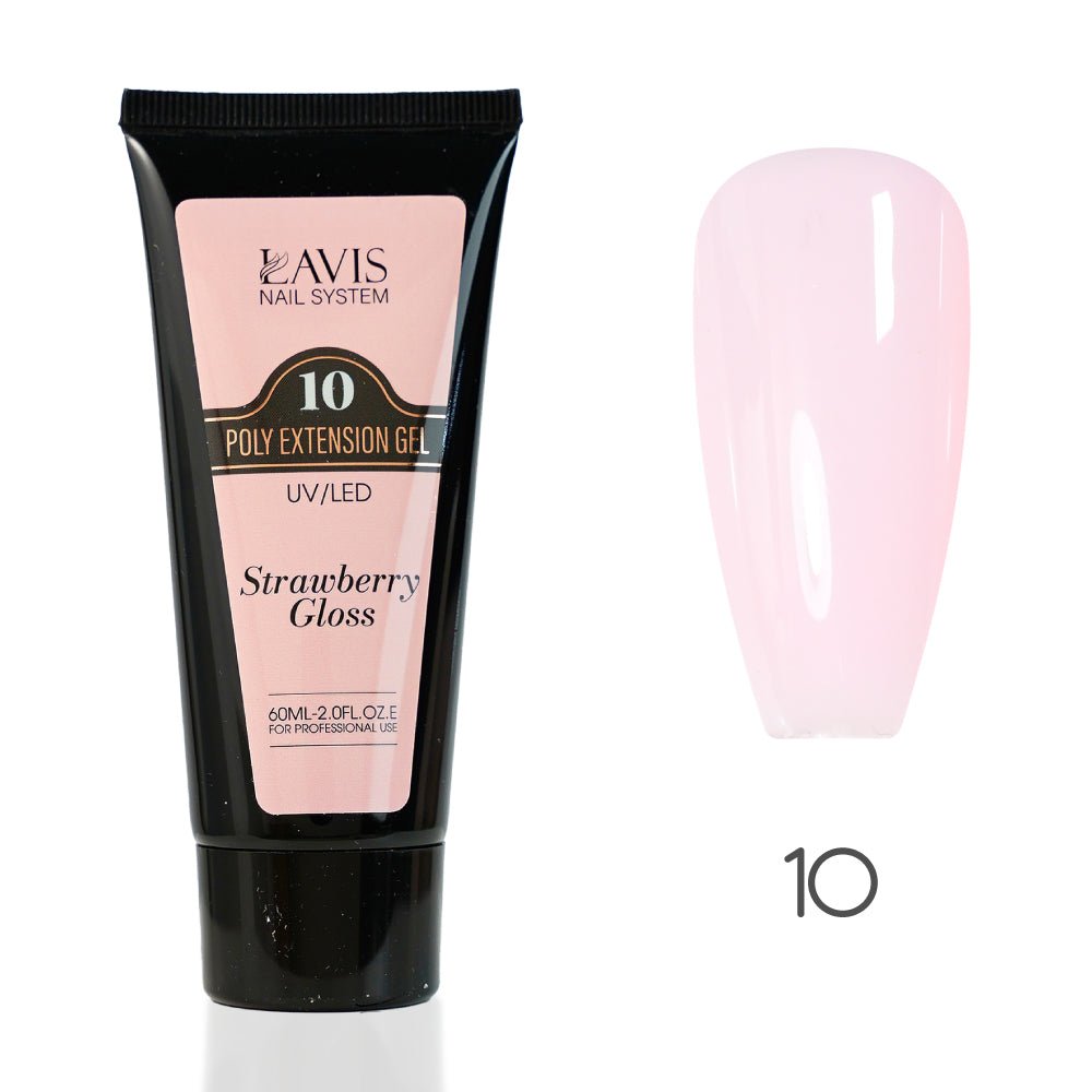 LAVIS - New Poly Extension Gel UV/LED 60ml - DTK Nail Supply