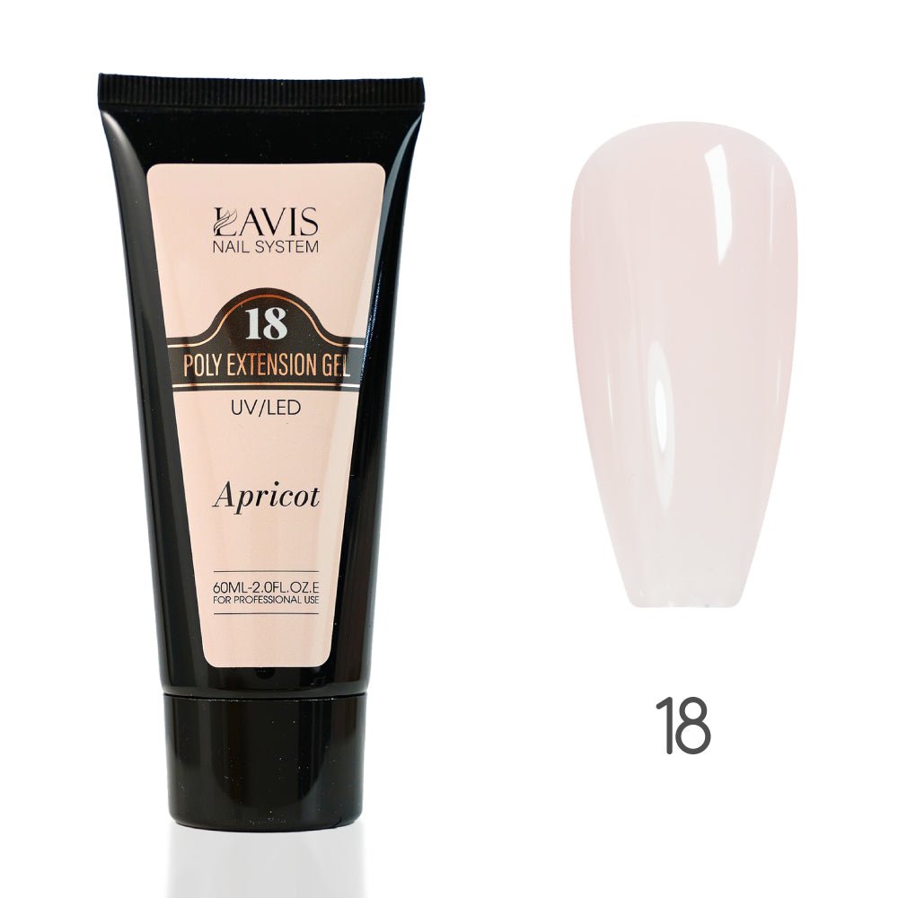 LAVIS - New Poly Extension Gel UV/LED 60ml - DTK Nail Supply