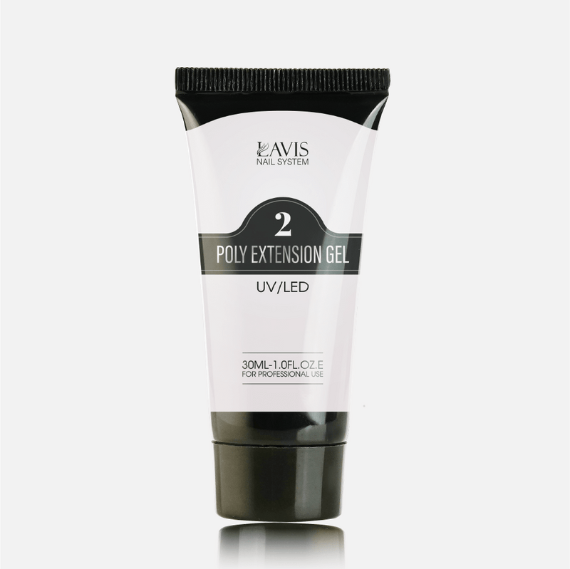LAVIS NON STICKY NAIL EXTENSION POLY GEL 02