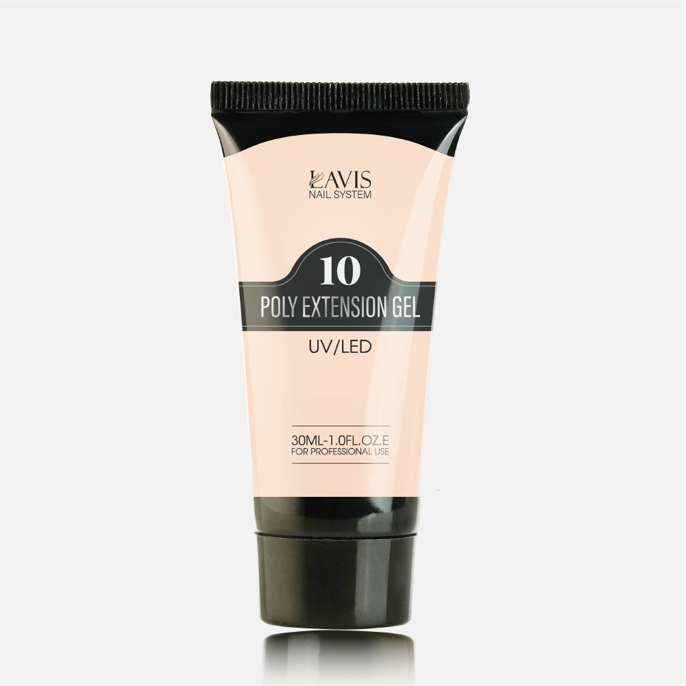 LAVIS NON STICKY NAIL EXTENSION POLY GEL 10
