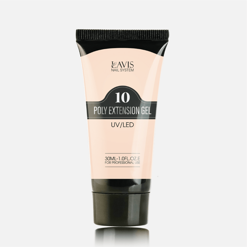 LAVIS NON STICKY NAIL EXTENSION POLY GEL 10