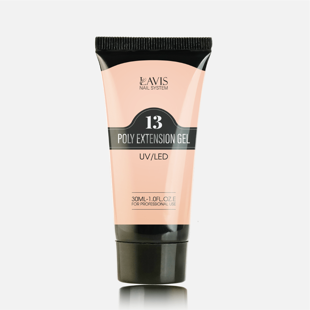 LAVIS NON STICKY NAIL EXTENSION POLY GEL 13
