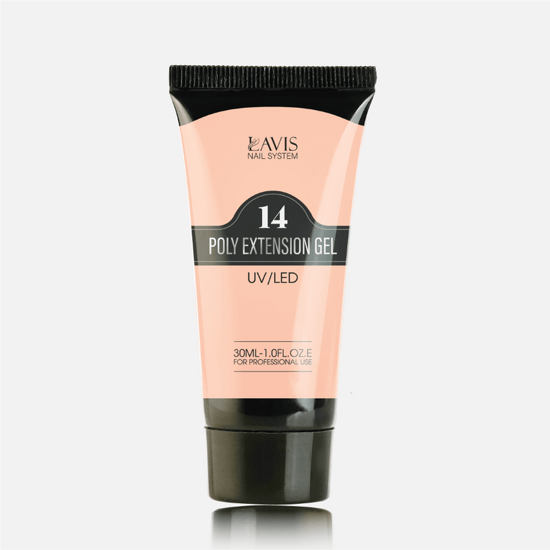 LAVIS NON STICKY NAIL EXTENSION POLY GEL 14