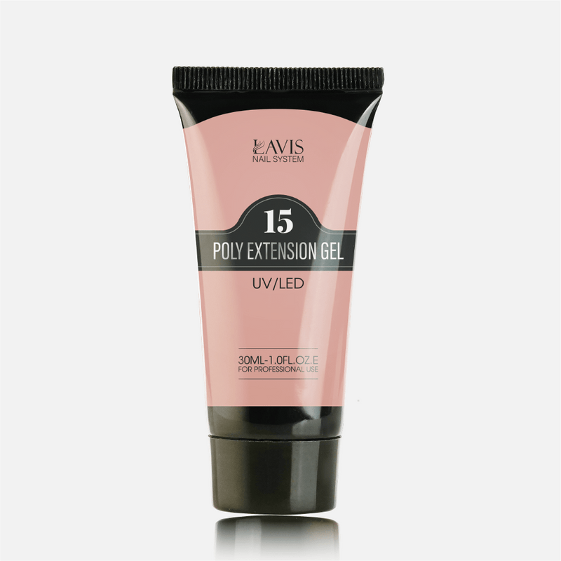 LAVIS NON STICKY NAIL EXTENSION POLY GEL 15