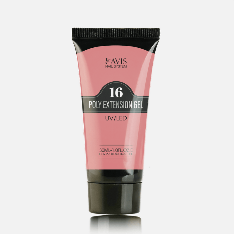 LAVIS NON STICKY NAIL EXTENSION POLY GEL 16
