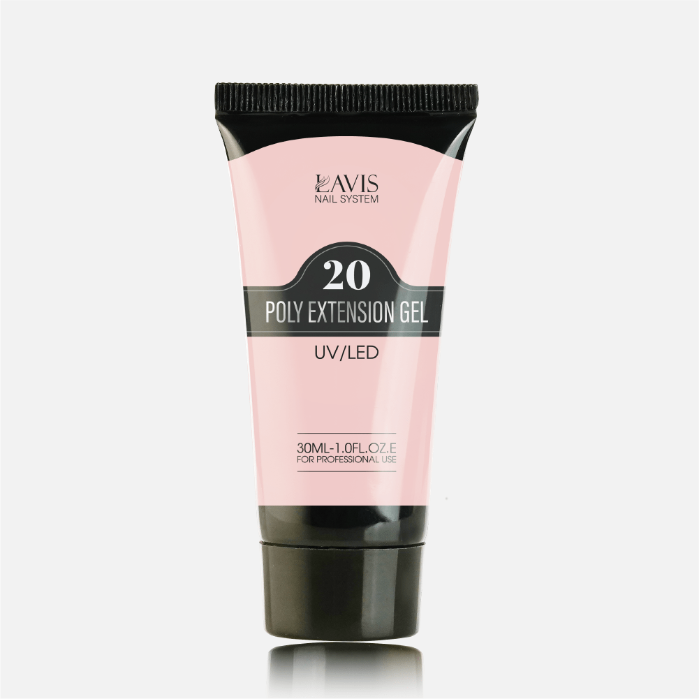 LAVIS NON STICKY NAIL EXTENSION POLY GEL 20
