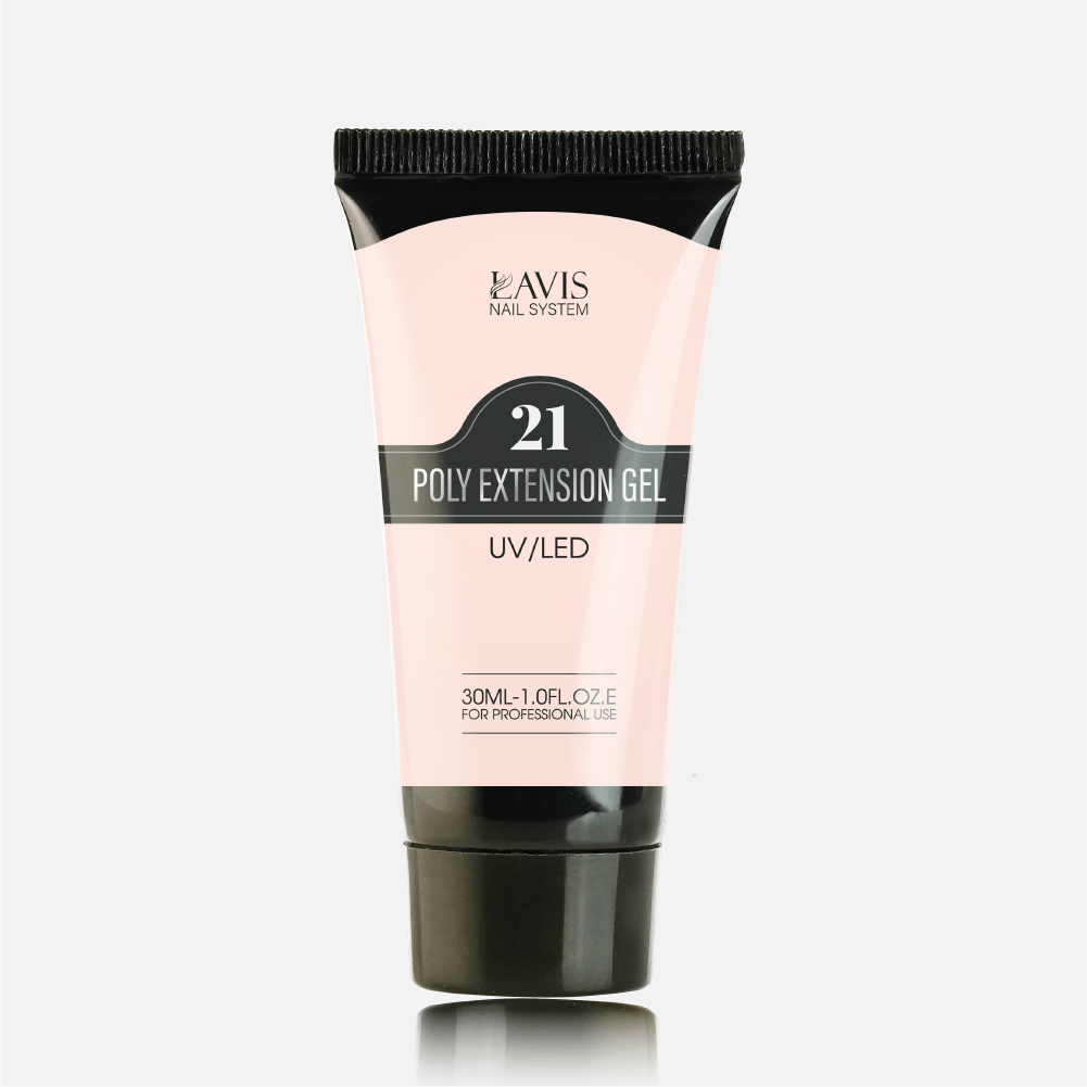 LAVIS NON STICKY NAIL EXTENSION POLY GEL 21