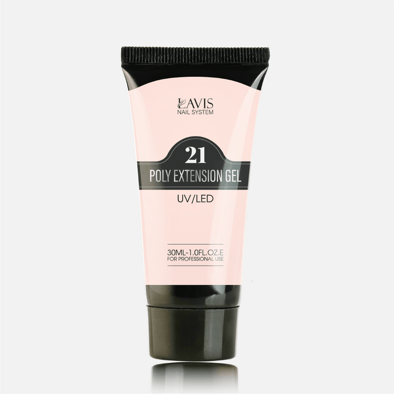 LAVIS NON STICKY NAIL EXTENSION POLY GEL 21