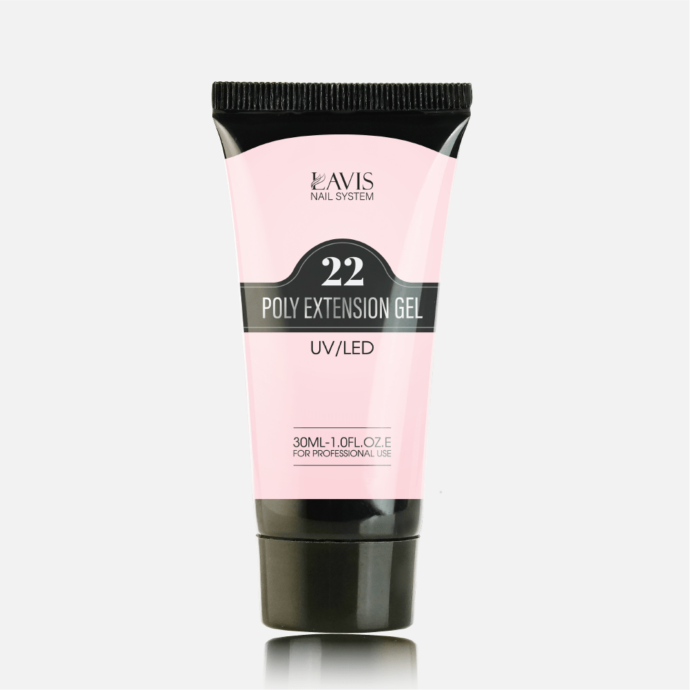 LAVIS NON STICKY NAIL EXTENSION POLY GEL 22