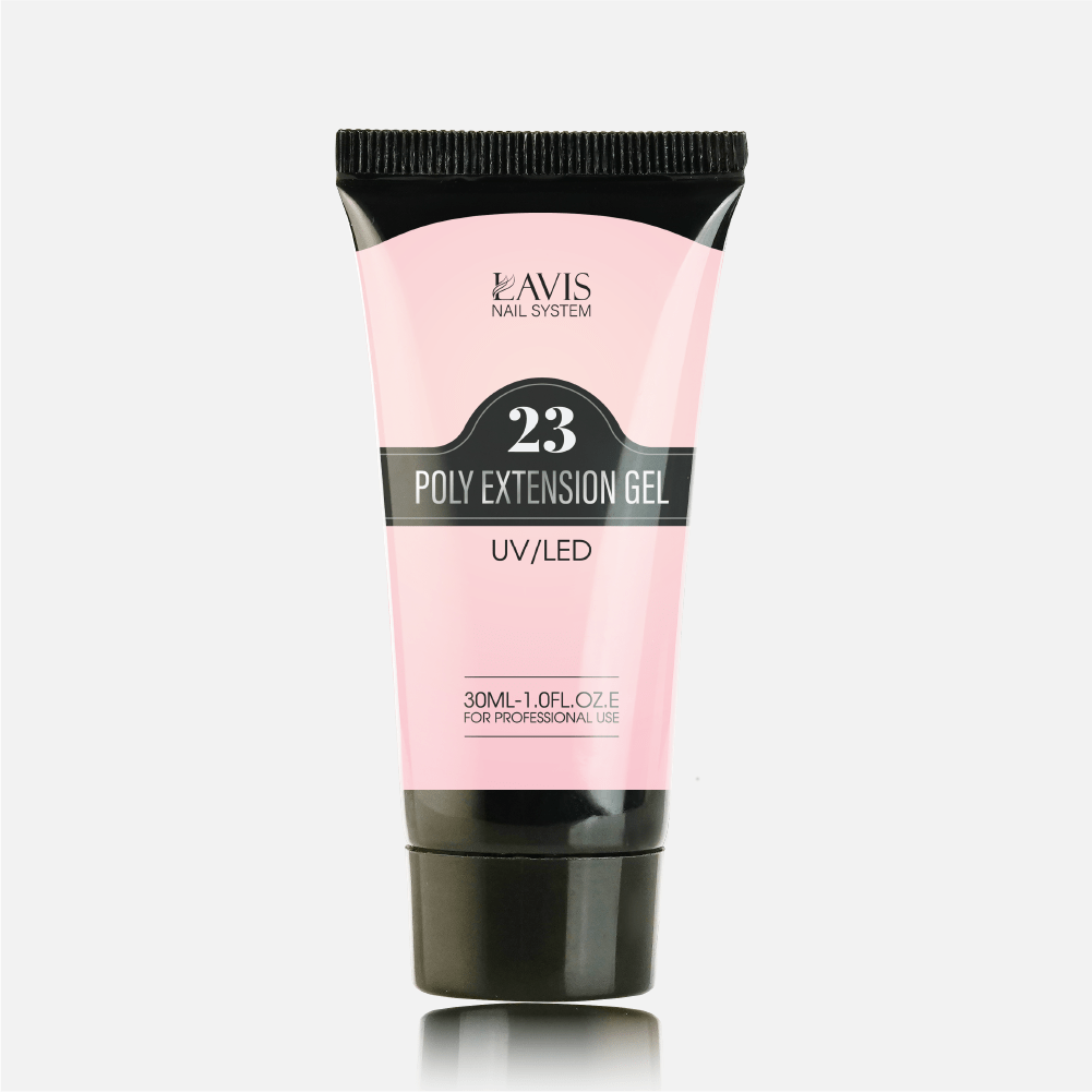 LAVIS NON STICKY NAIL EXTENSION POLY GEL 23