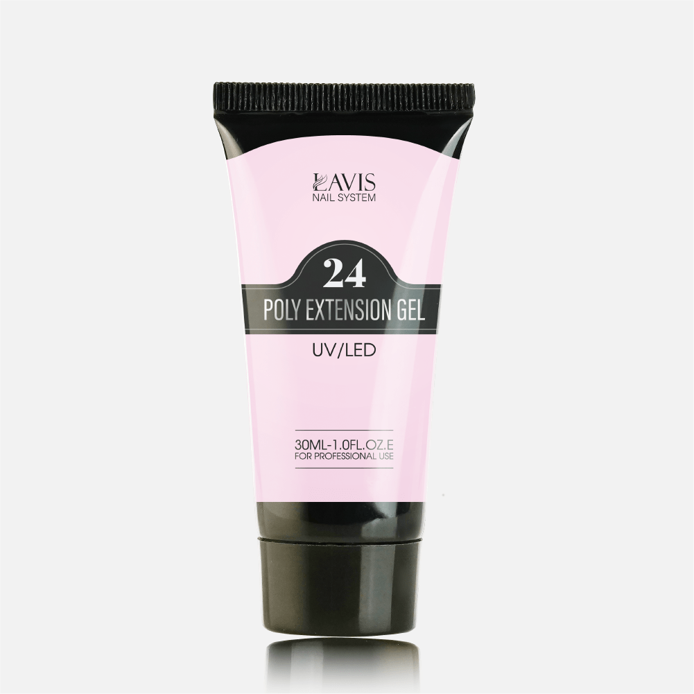 LAVIS NON STICKY NAIL EXTENSION POLY GEL 24