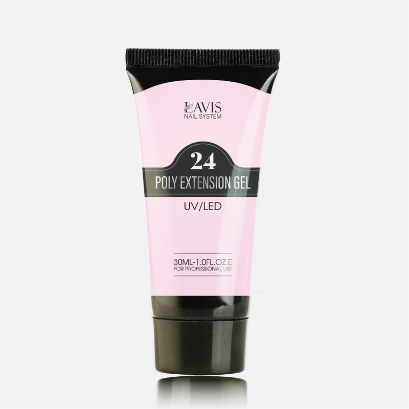 LAVIS NON STICKY NAIL EXTENSION POLY GEL 24