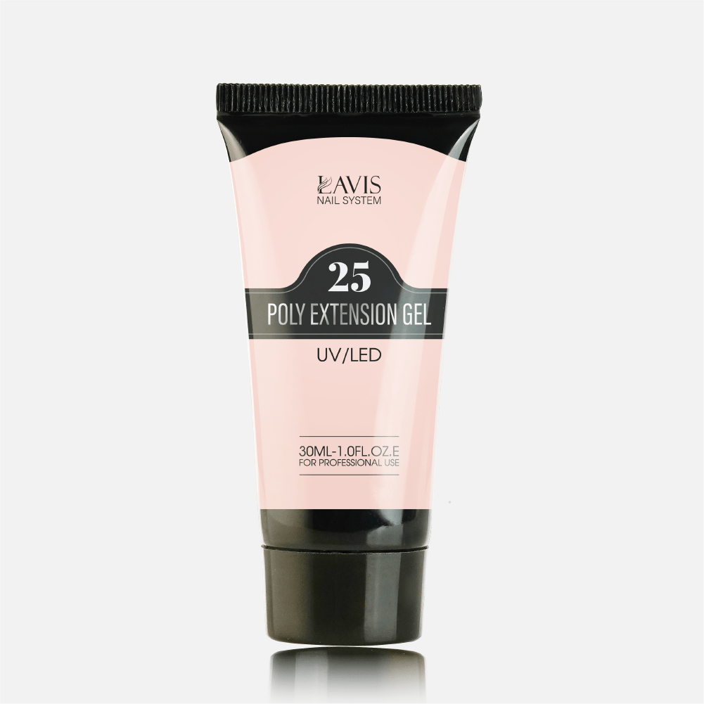 LAVIS NON STICKY NAIL EXTENSION POLY GEL 25