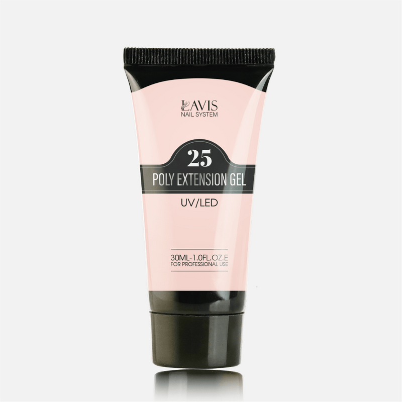LAVIS NON STICKY NAIL EXTENSION POLY GEL 25
