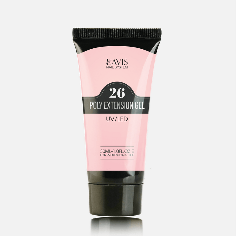 LAVIS NON STICKY NAIL EXTENSION POLY GEL 26