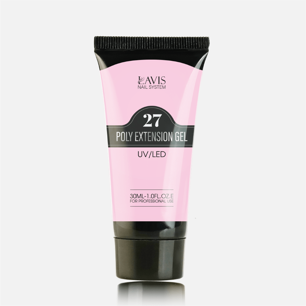 LAVIS NON STICKY NAIL EXTENSION POLY GEL 27