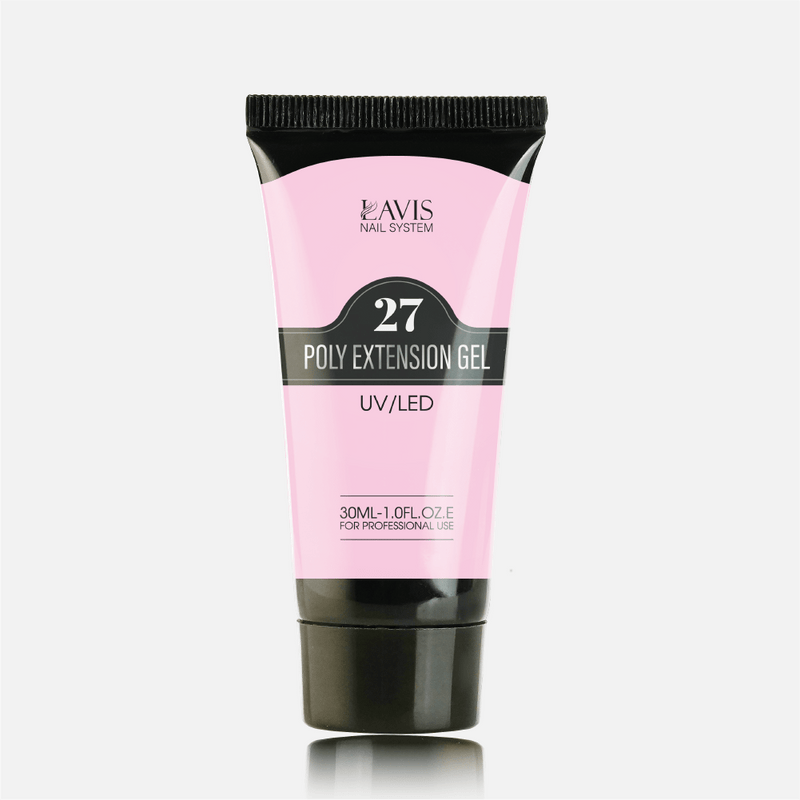 LAVIS NON STICKY NAIL EXTENSION POLY GEL 27