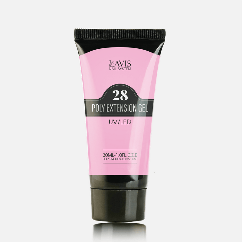 LAVIS NON STICKY NAIL EXTENSION POLY GEL 28