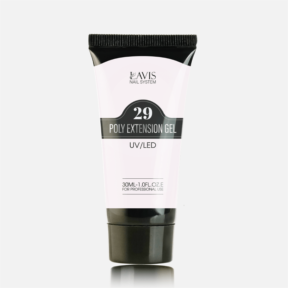 LAVIS NON STICKY NAIL EXTENSION POLY GEL 29