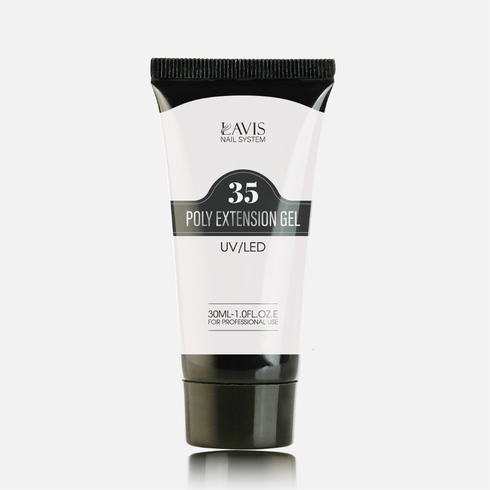 LAVIS NON STICKY NAIL EXTENSION POLY GEL 35