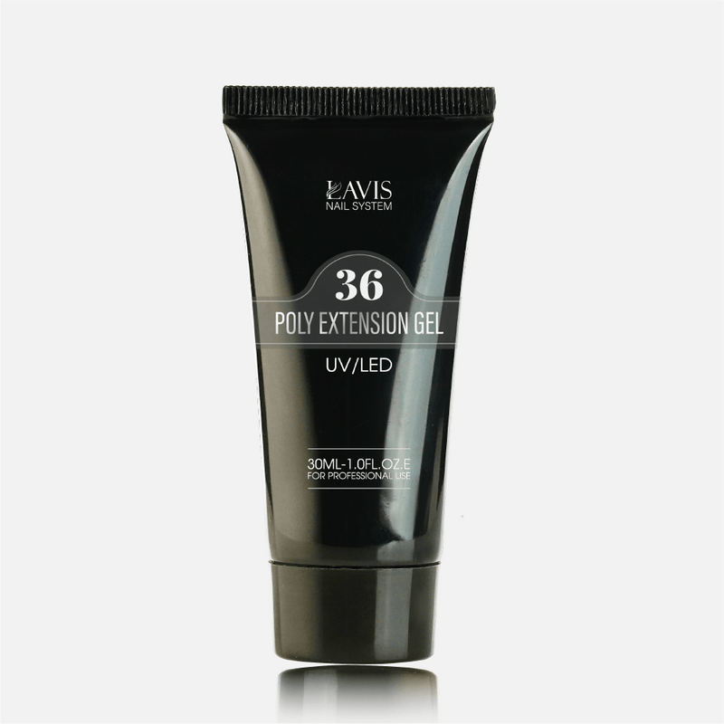 LAVIS NON STICKY NAIL EXTENSION POLY GEL 36