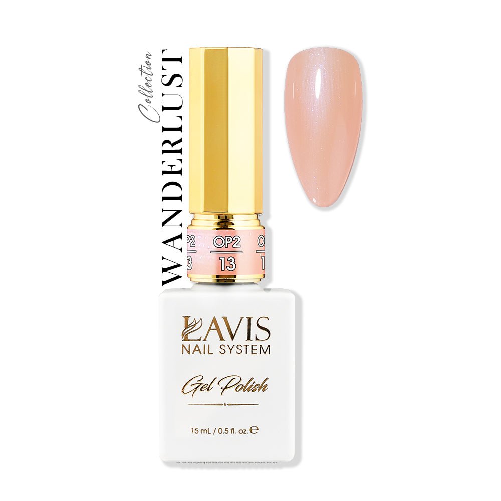 LAVIS OP2 - 13 - Gel Polish 0.5 oz - Lavis Wanderlust Collection - DTK Nail Supply