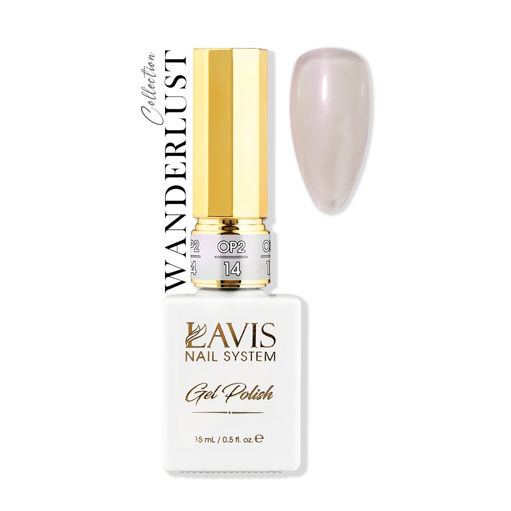 LAVIS OP2 - 14 - Gel Polish 0.5 oz - Lavis Wanderlust Collection - DTK Nail Supply