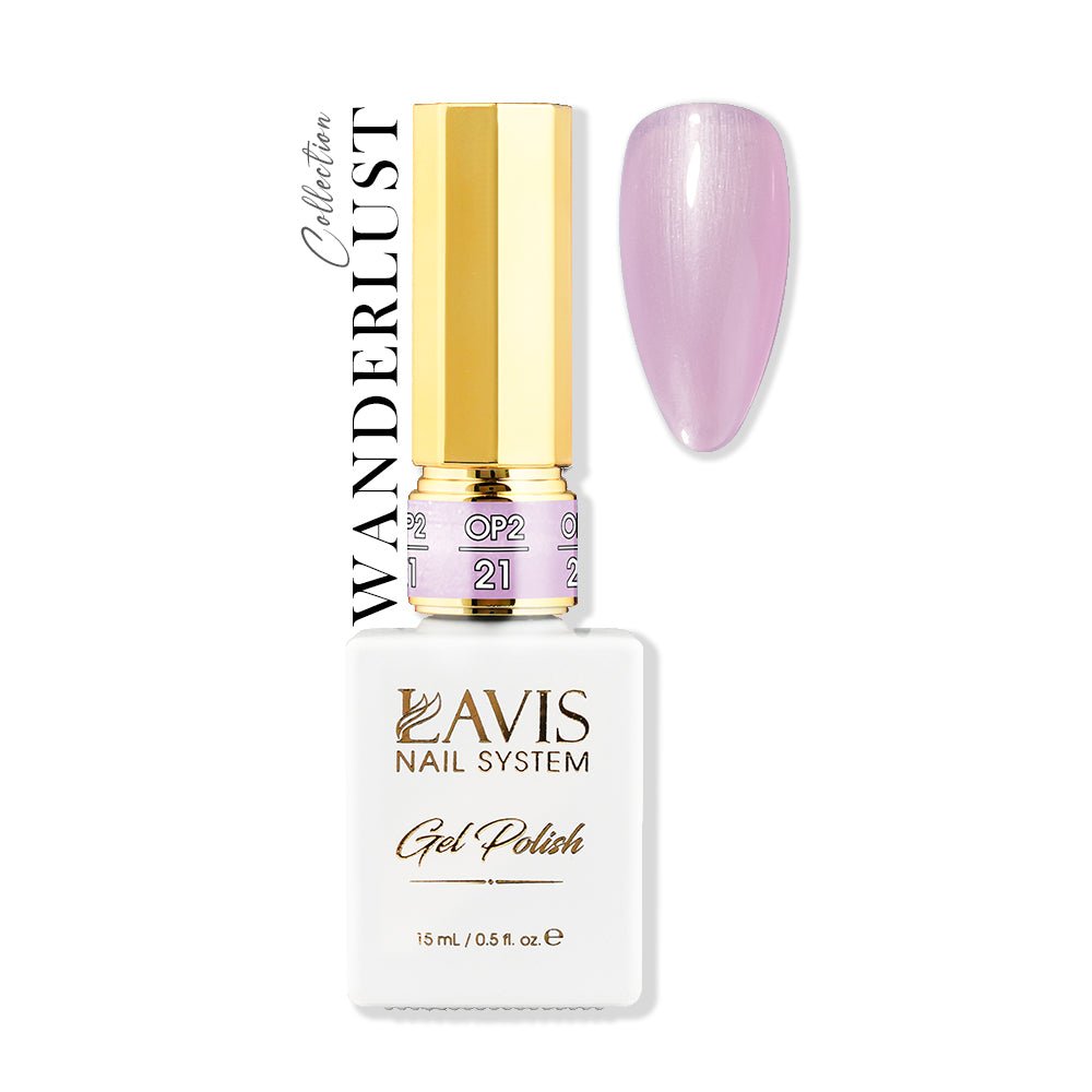 LAVIS OP2 - 21 - Gel Polish 0.5 oz - Lavis Wanderlust Collection - DTK Nail Supply