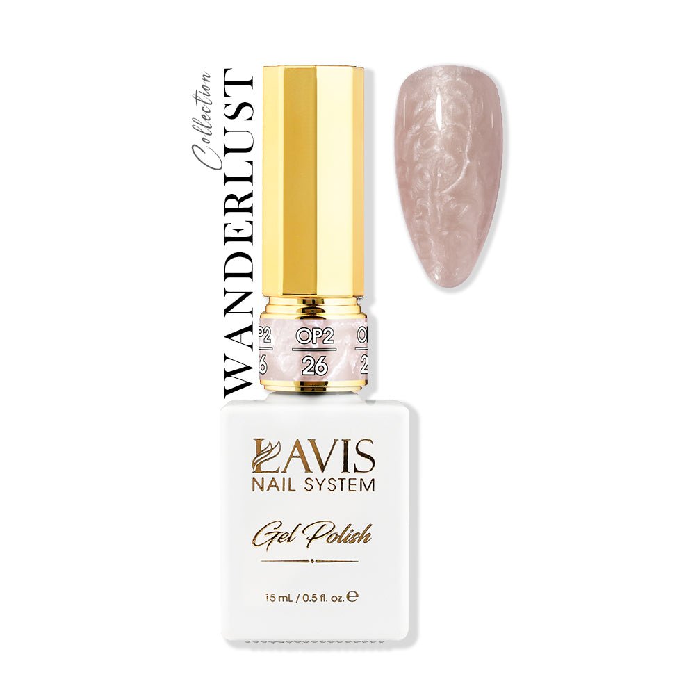LAVIS OP2 - 26 - Gel Polish 0.5 oz - Lavis Wanderlust Collection - DTK Nail Supply