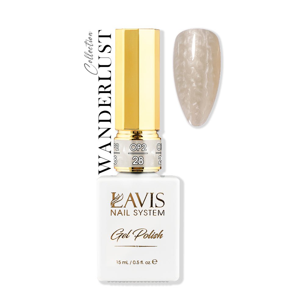 LAVIS OP2 - 28 - Gel Polish 0.5 oz - Lavis Wanderlust Collection - DTK Nail Supply