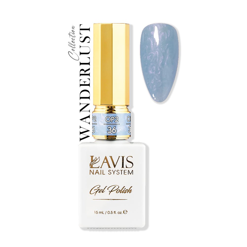 LAVIS OP2 - 36 - Gel Polish 0.5 oz - Lavis Wanderlust Collection - DTK Nail Supply