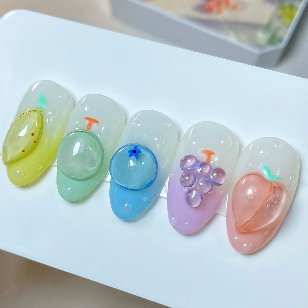 LAVIS Pat Pat Gel - Ombre Gel Palette - Painting Gel - DTK Nail Supply
