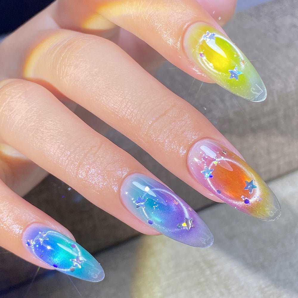 LAVIS Pat Pat Gel Ver 2 — P05 Afterglow Sponge-Tap Ombre Pop-Up Nail Art Gel - DTK Nail Supply