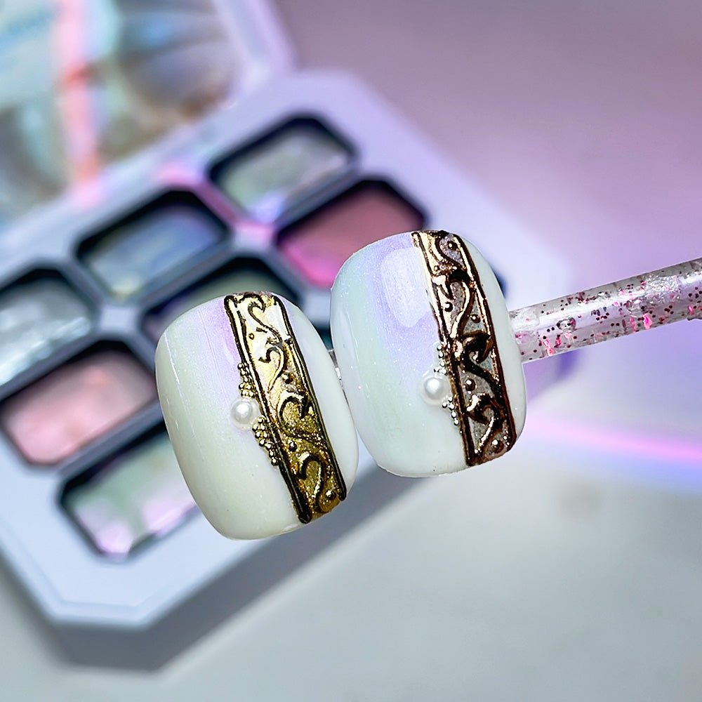 LAVIS Pat Pat Gel Ver 2 — P20 Chromatique Sponge-Tap Ombre Pop-Up Nail Art Gel - DTK Nail Supply