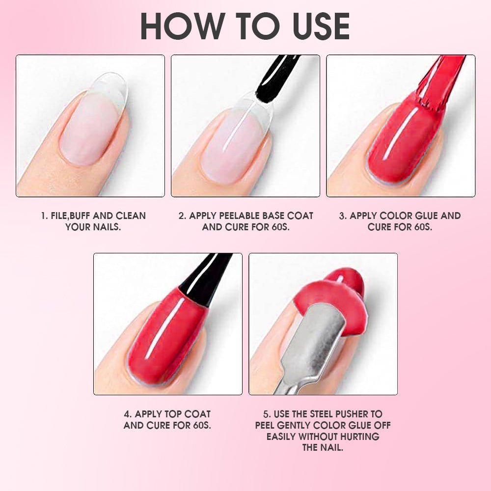 LAVIS Peel Off Base Gel - DTK Nail Supply