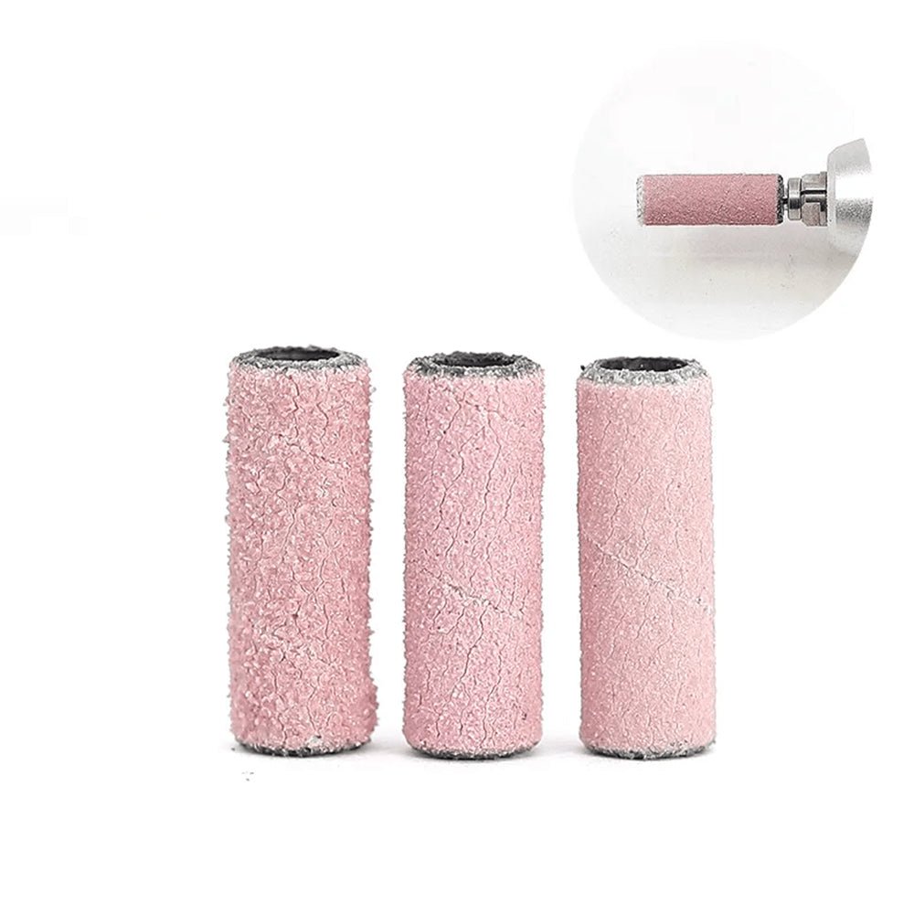 Lavis Pink Sanding Bands - Fine Sand 240 - DTK Nail Supply