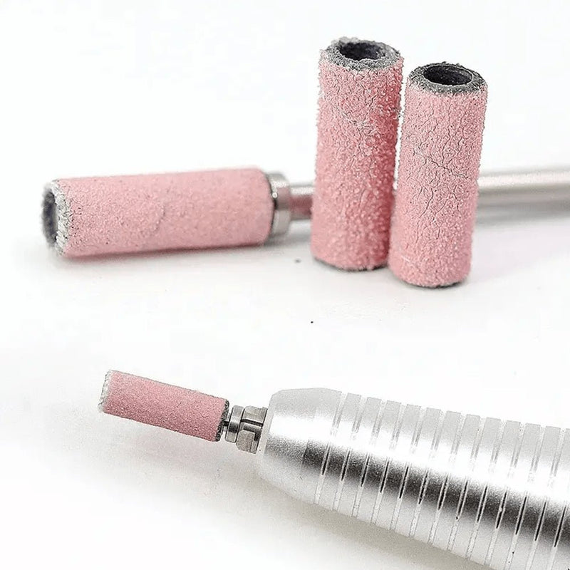 Lavis Pink Sanding Bands - Fine Sand 240 - DTK Nail Supply