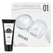 LAVIS Poly Extension Gel 1 UV/LED - Clear 60ml