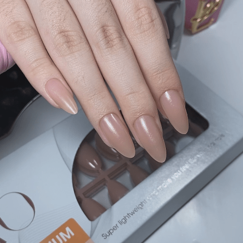 LAVIS Press On Pro - Almond Medium Ombre Colors - DTK Nail Supply