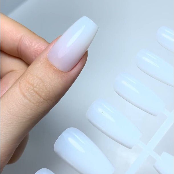 LAVIS Press On Pro - Coffin Medium Ombre Colors - DTK Nail Supply