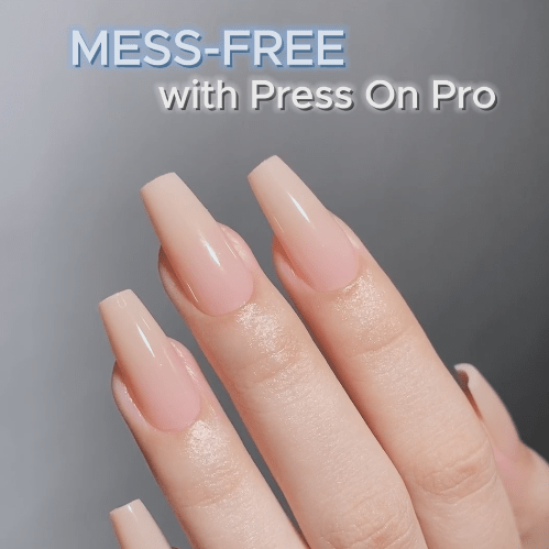 LAVIS Press On Pro - Coffin Medium Ombre Colors - DTK Nail Supply