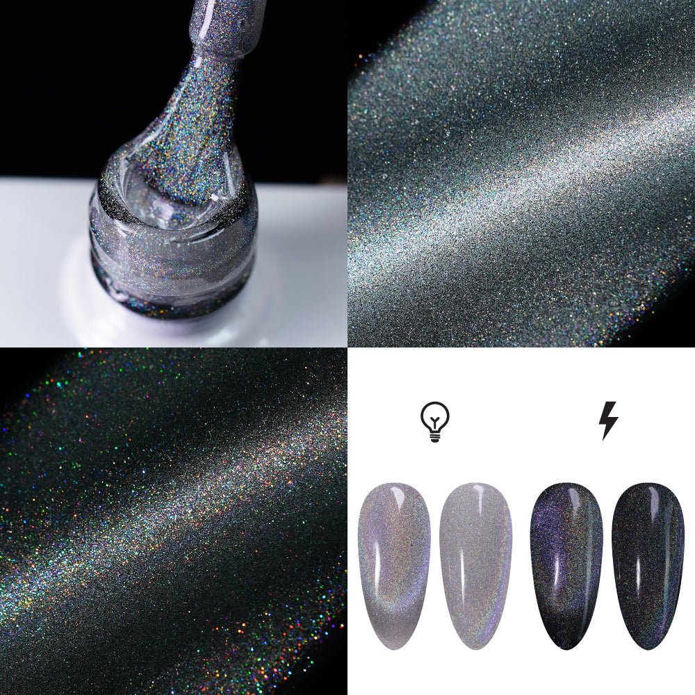 LAVIS Rainbow Cat Eye Gel II - Universal Cat Eye Collection - DTK Nail Supply