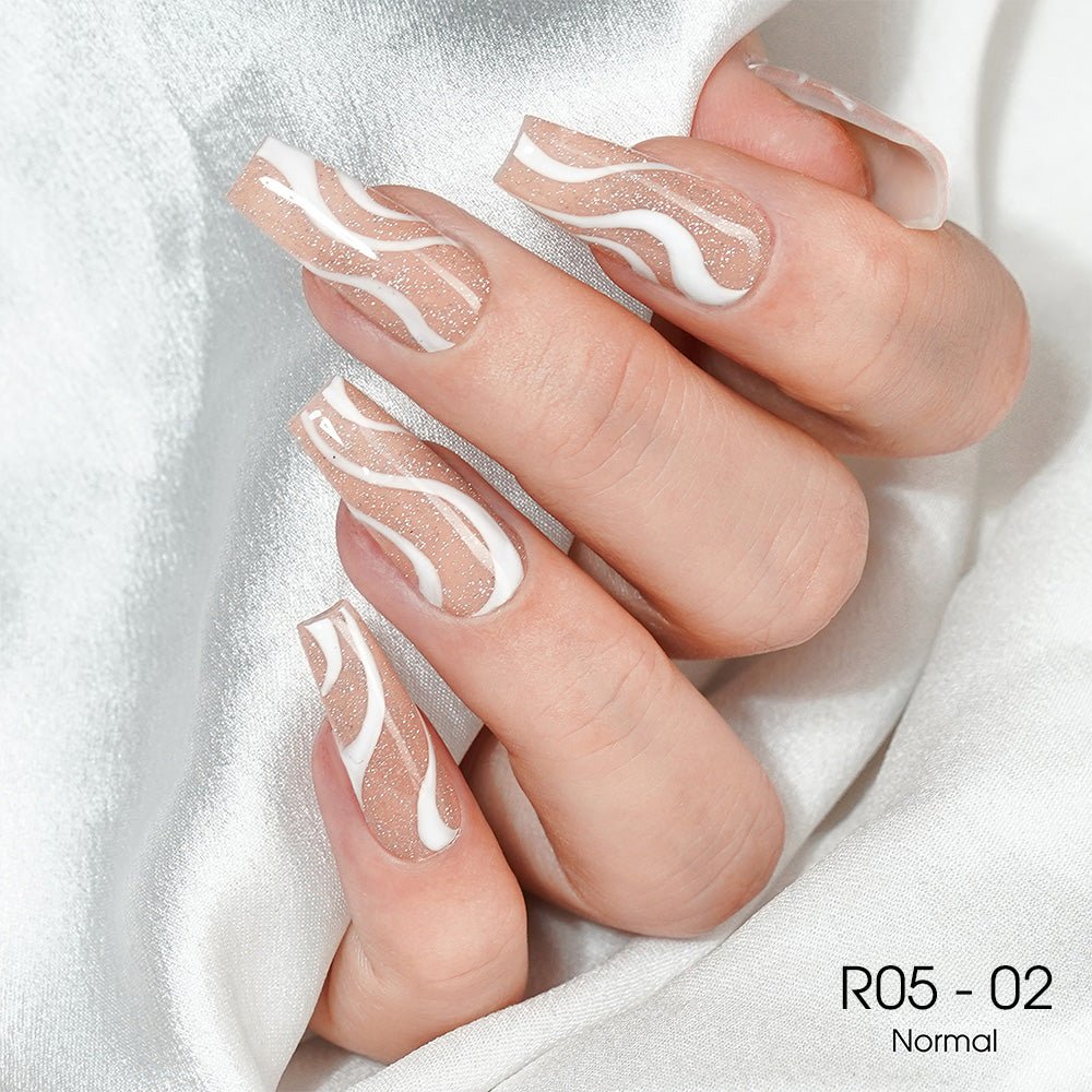 LAVIS Reflective R05 - 02 - Gel Polish 0.5 oz - Blossom Bass Reflective Collection - DTK Nail Supply