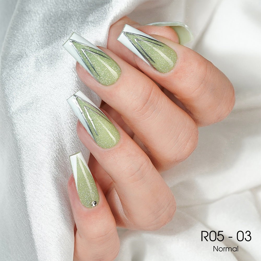 LAVIS Reflective R05 - 03 - Gel Polish 0.5 oz - Blossom Bass Reflective Collection - DTK Nail Supply