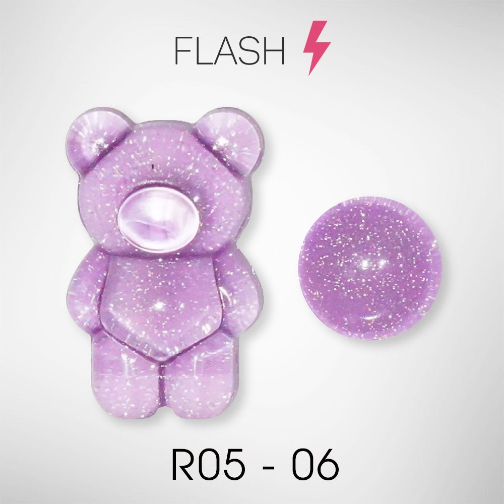 LAVIS Reflective R05 - 06 - Gel Polish 0.5 oz - Blossom Bass Reflective Collection - DTK Nail Supply